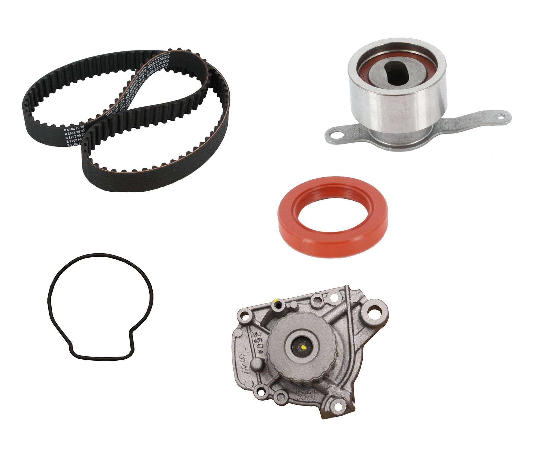 CONTITECH Timing Belt, Water Pump & Component Kit PP224LK6