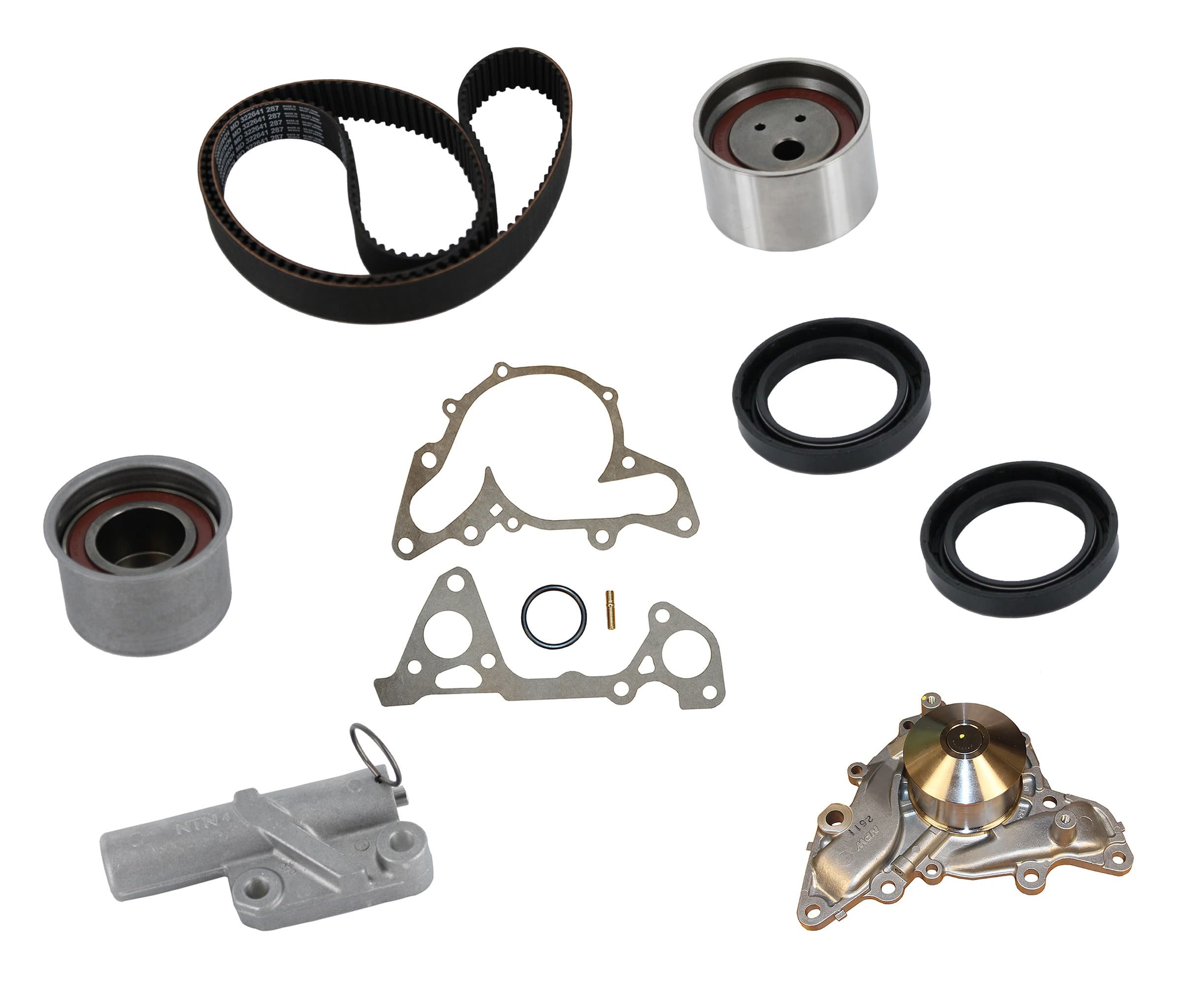 CONTITECH Timing Belt, Water Pump & Component Kit PP287LK1