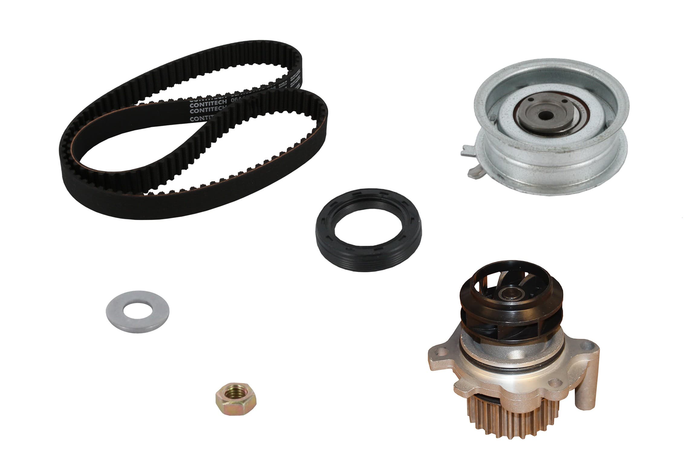 CONTITECH Timing Belt, Water Pump & Component Kit PP296LK1