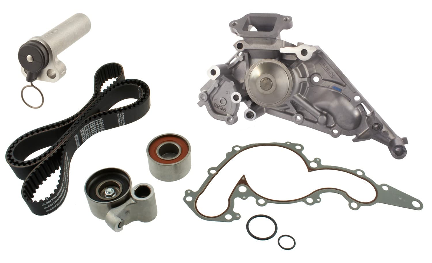AISIN Timing Belt, Water Pump & Component Kit TKT021