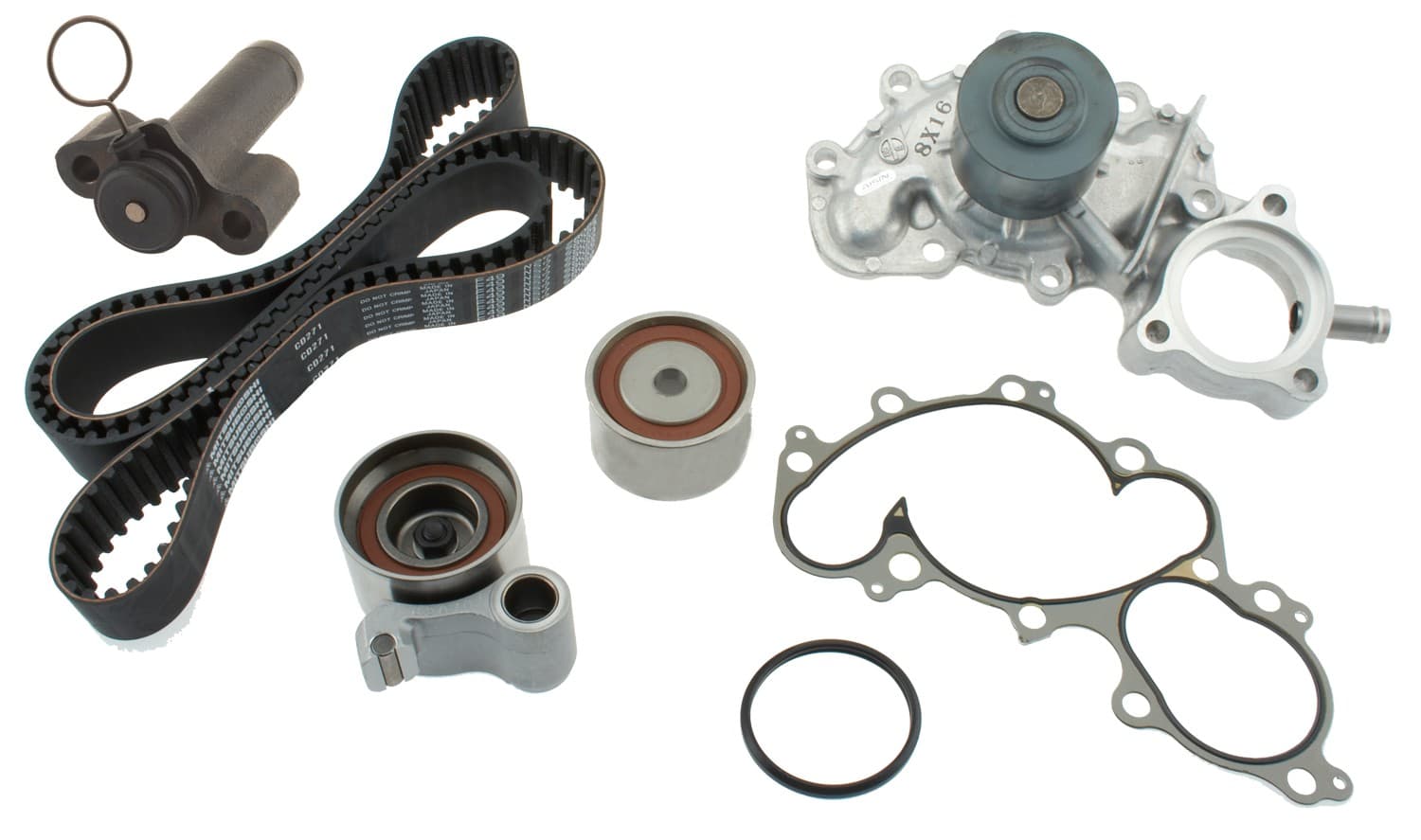 AISIN Timing Belt, Water Pump & Component Kit TKT025