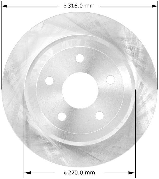 BENDIX Rotor PRT5726