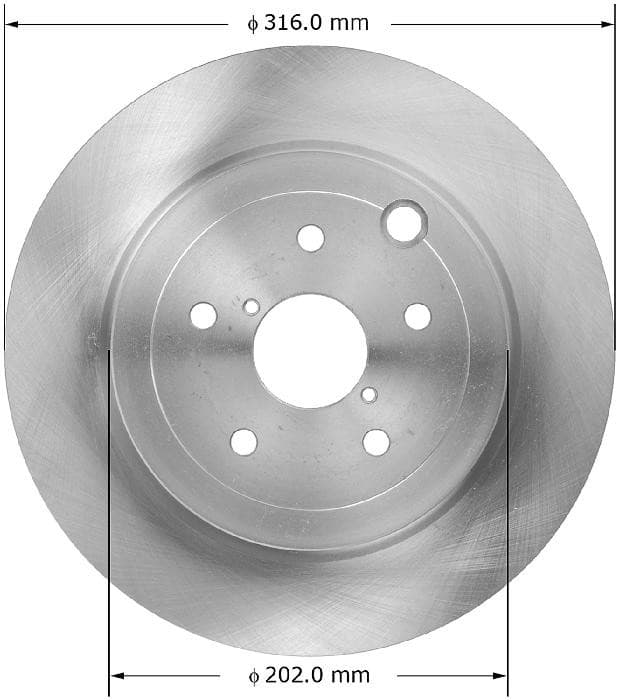 BENDIX Rotor PRT5892