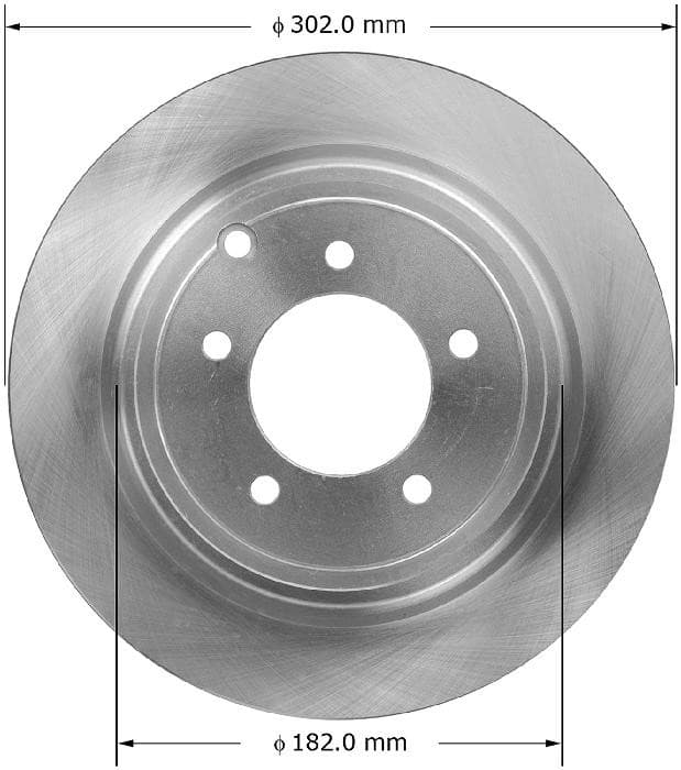 BENDIX Rotor PRT5896