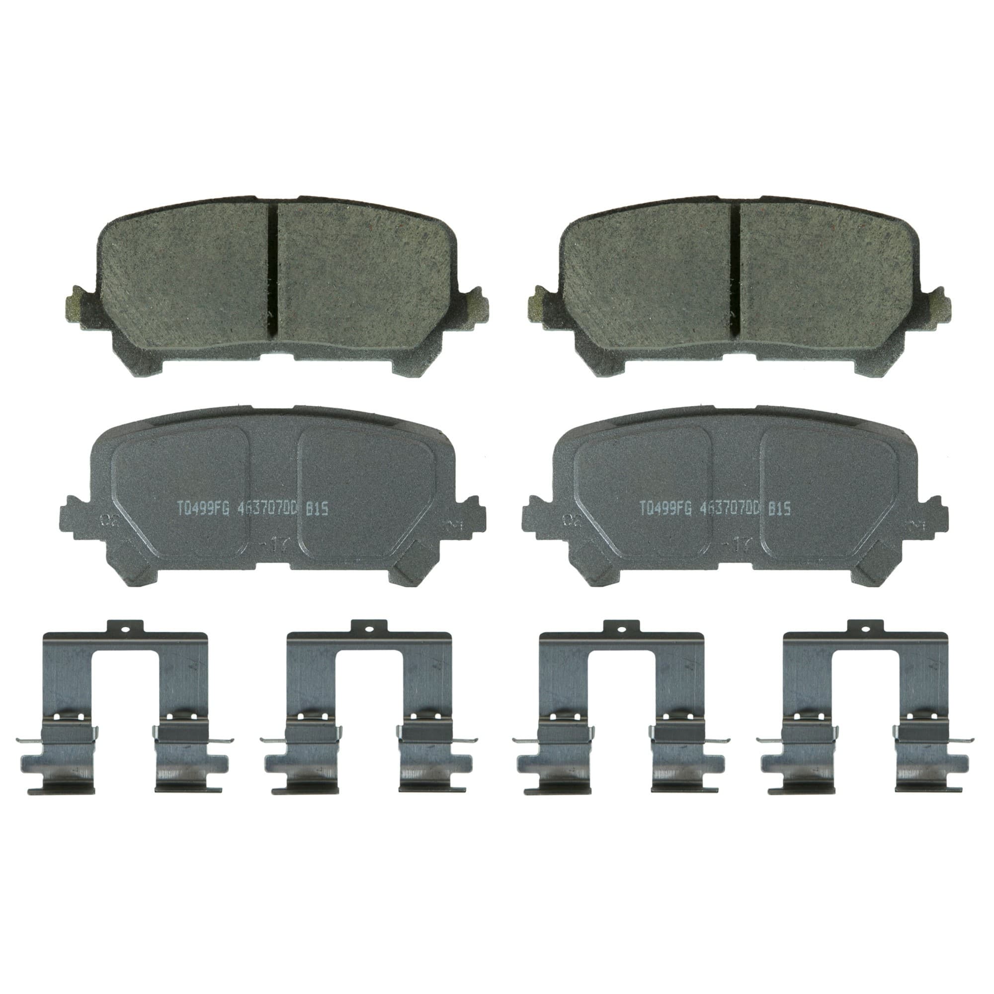 WAGNER Brake Pad QC1724