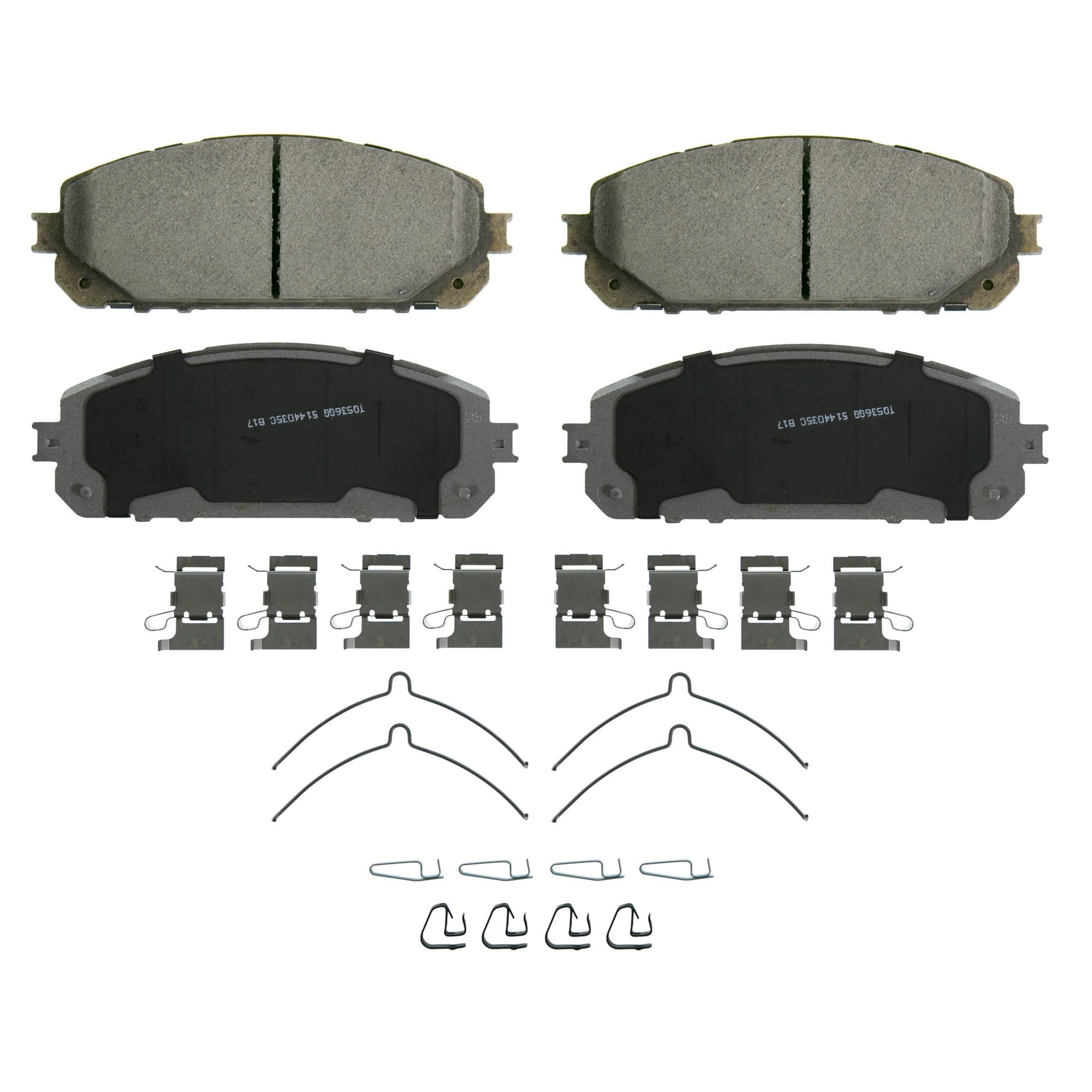 WAGNER Brake Pad QC1843