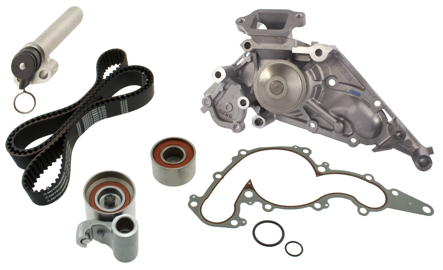 AISIN Timing Belt, Water Pump & Component Kit TKT010