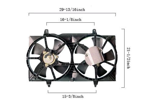APDI/PRO Radiator Fan Assembly 6029140