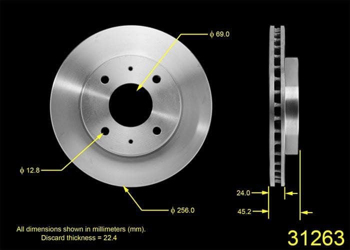 BENDIX Rotor PRT5460