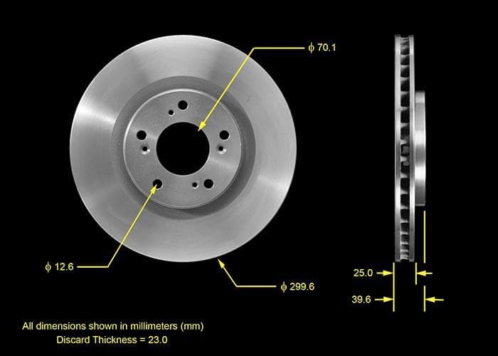 BENDIX Rotor PRT5462