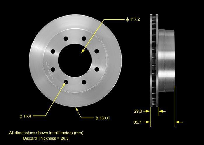 BENDIX Rotor PRT5466