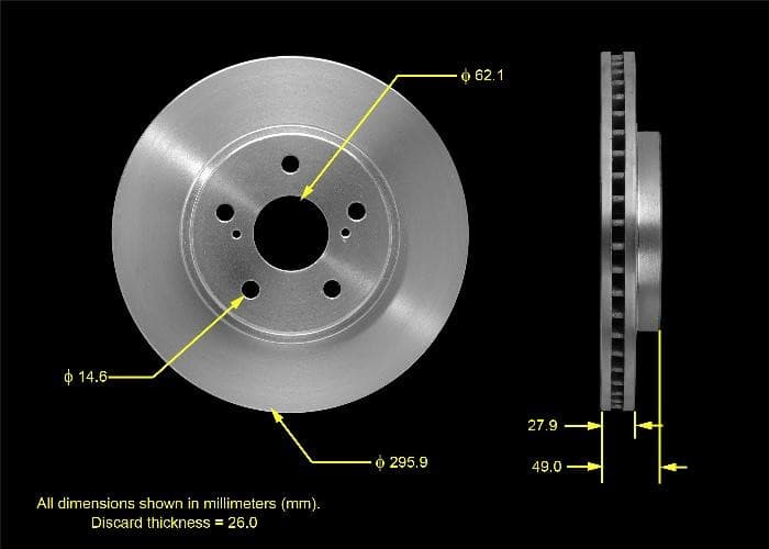 BENDIX Rotor PRT5471