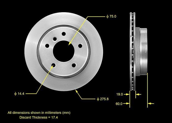 BENDIX Rotor PRT5474