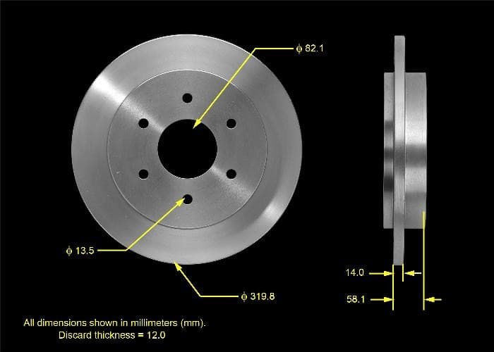 BENDIX Rotor PRT5475