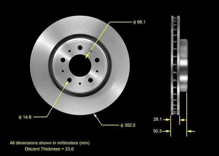 BENDIX Rotor PRT5481