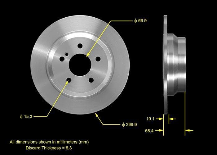BENDIX Rotor PRT5482