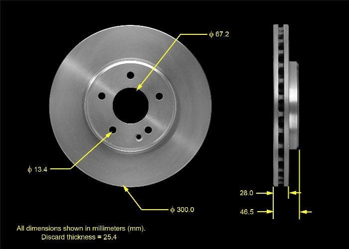 BENDIX Rotor PRT5494