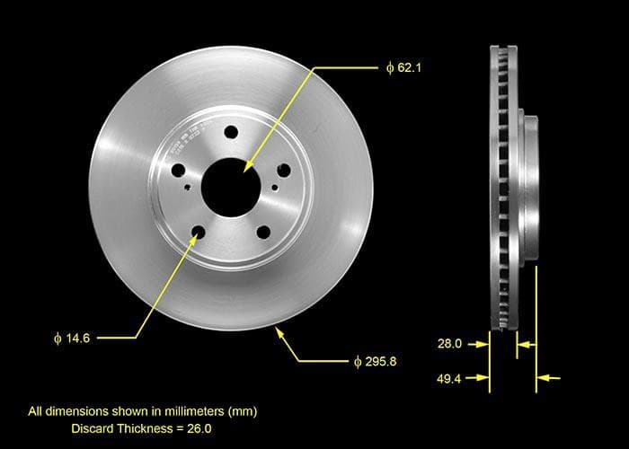 BENDIX Rotor PRT5497