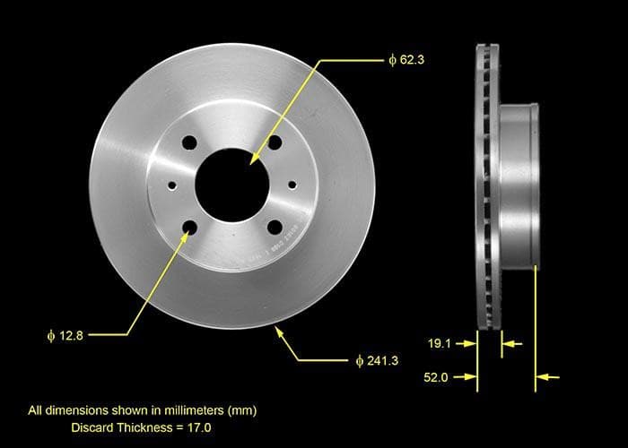 BENDIX Rotor PRT5498
