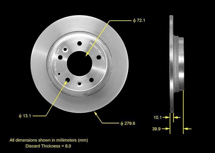 BENDIX Rotor PRT5499