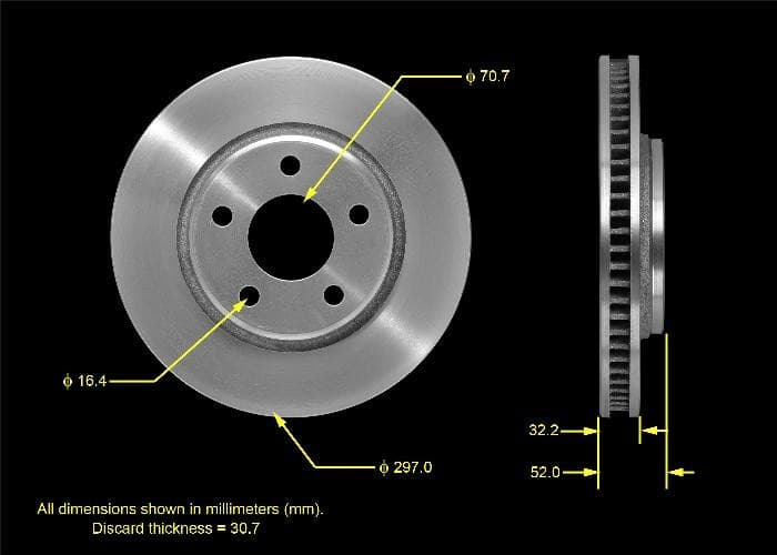 BENDIX Rotor PRT5518