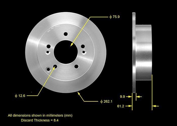BENDIX Rotor PRT5535