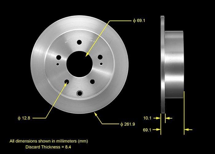 BENDIX Rotor PRT5547