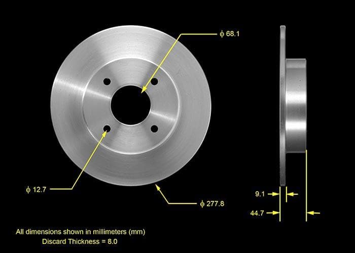 BENDIX Rotor PRT5554