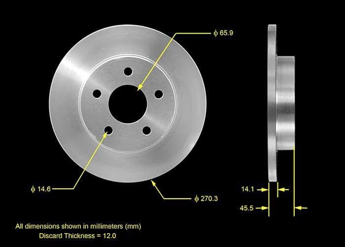BENDIX Rotor PRT5563
