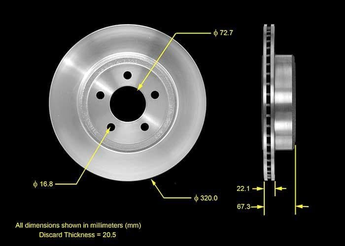BENDIX Rotor PRT5568