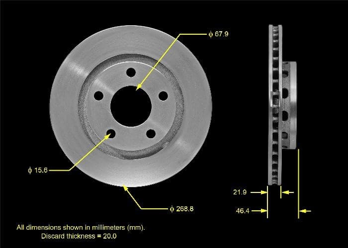 BENDIX Rotor PRT5573