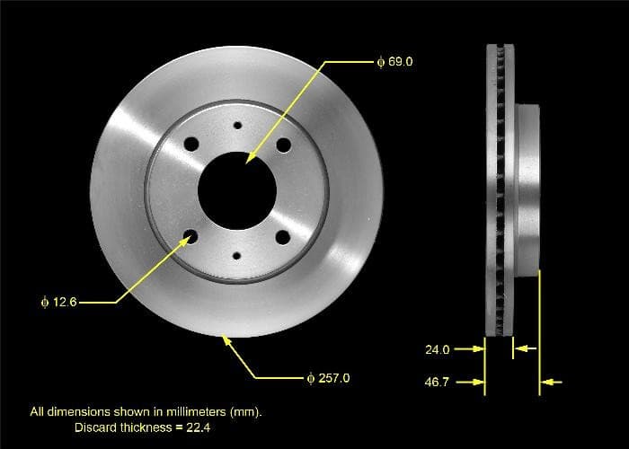 BENDIX Rotor PRT5576