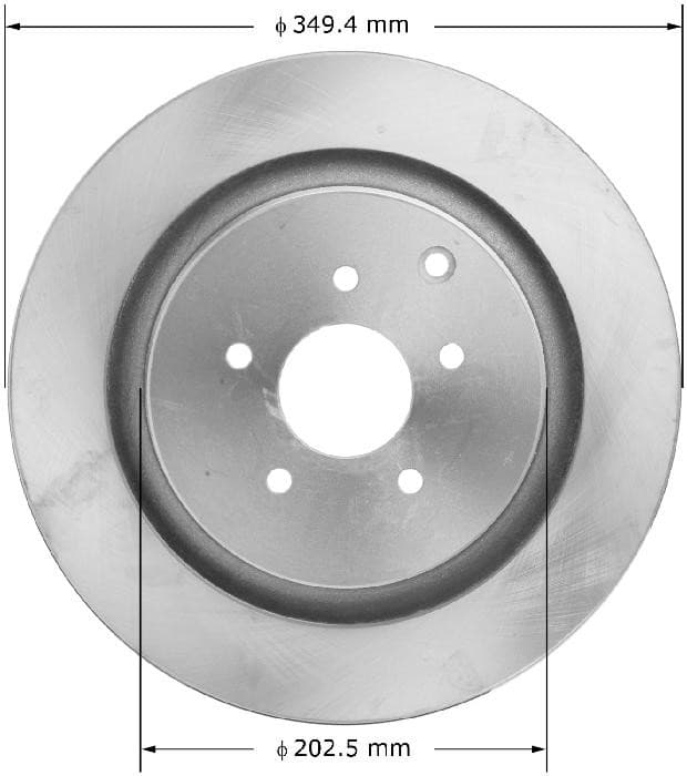 BENDIX Rotor PRT6016