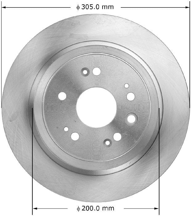 BENDIX Rotor PRT6017