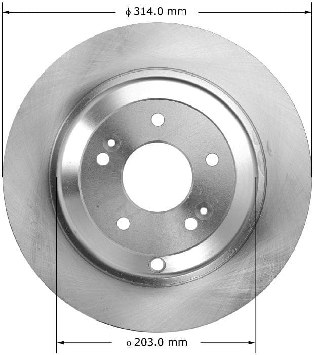 BENDIX Rotor PRT6018