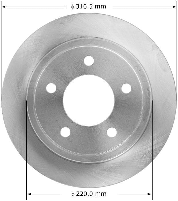 BENDIX Rotor PRT6087