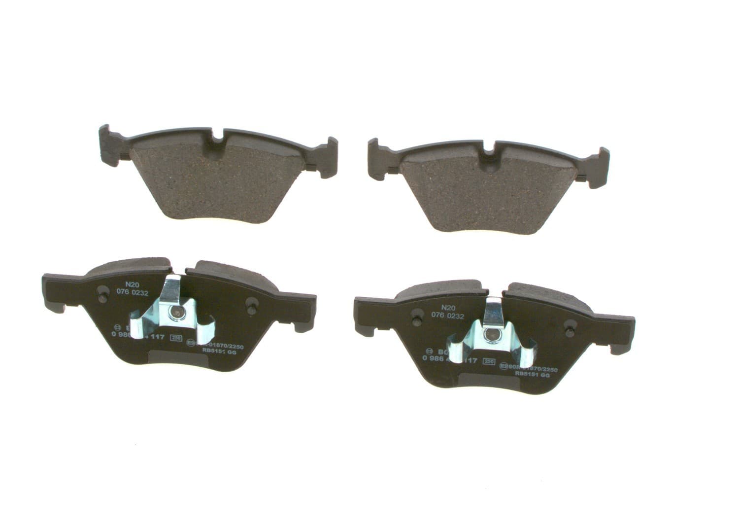 BOSCH Brake Pad 0986494117