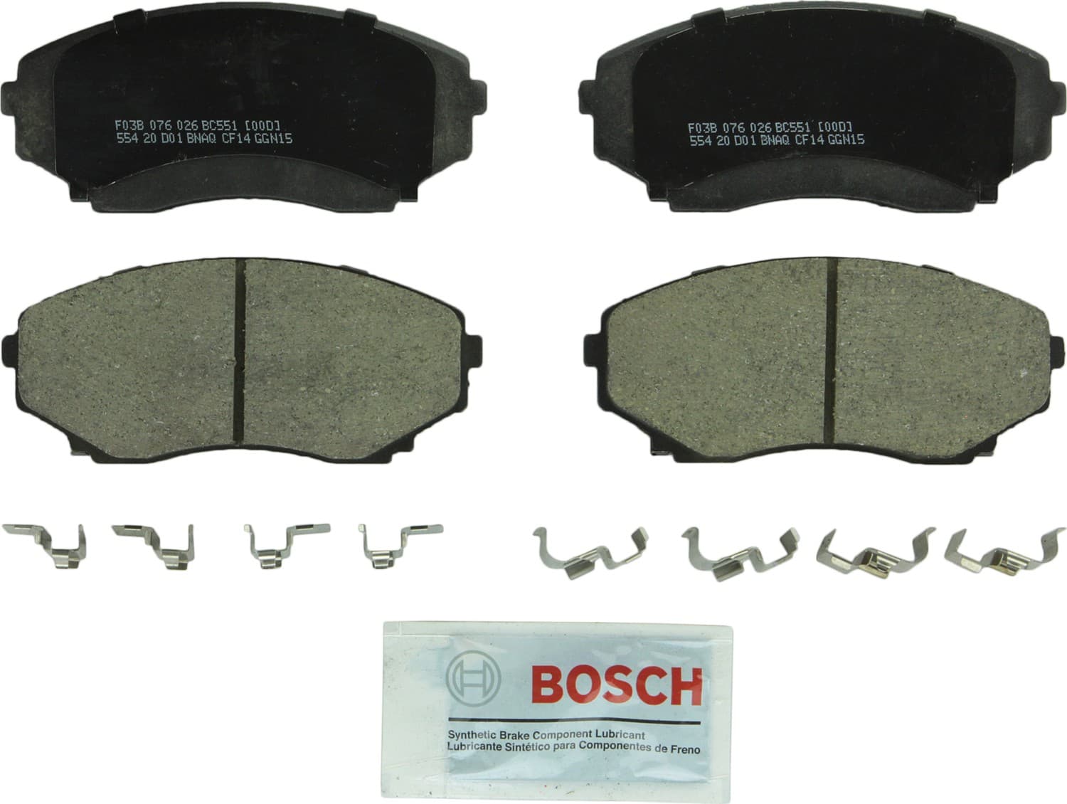 BOSCH Brake Pad BC551