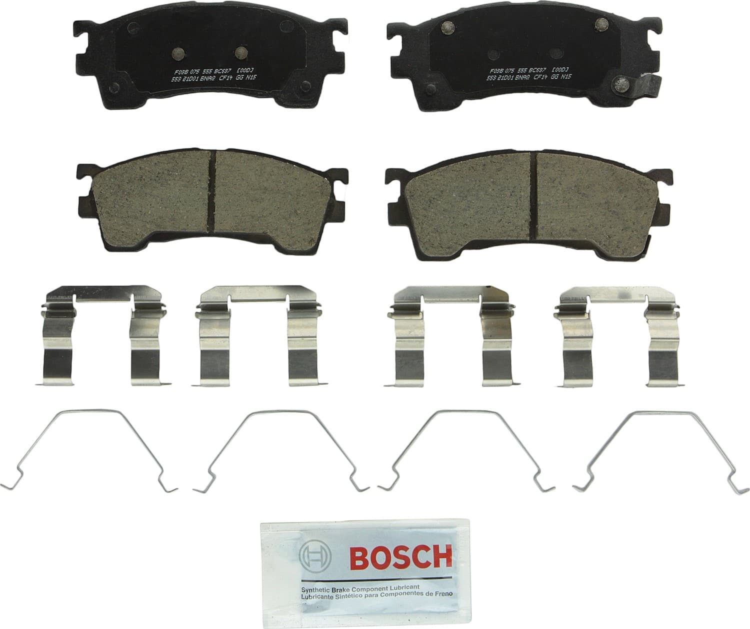 BOSCH Brake Pad BC637