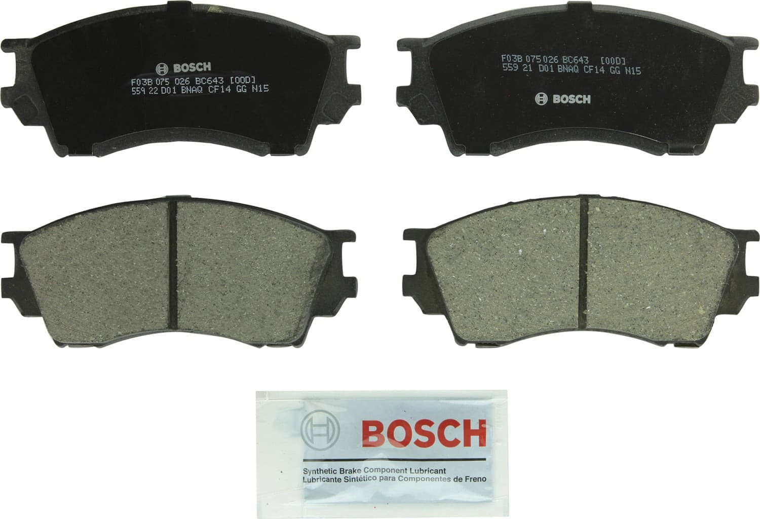 BOSCH Brake Pad BC643