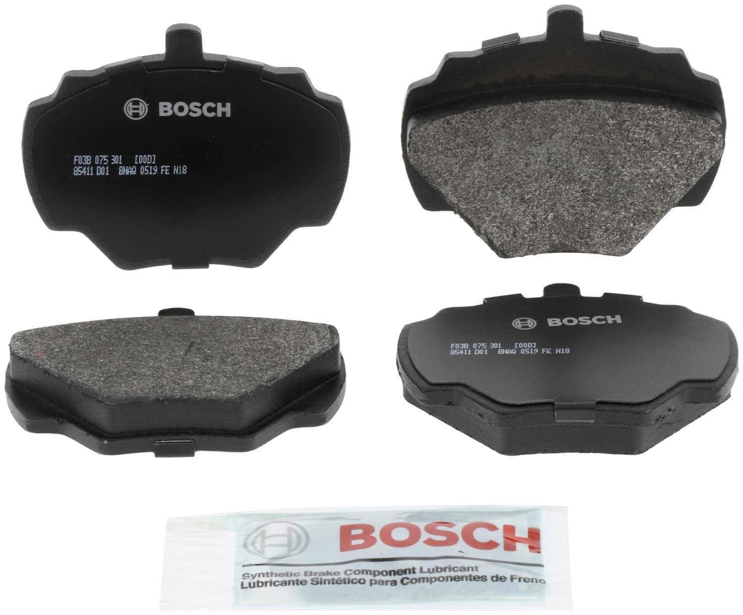 BOSCH Brake Pad BP518A