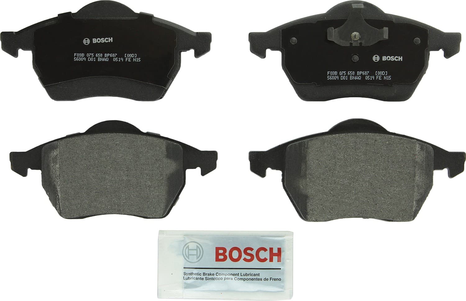 BOSCH Brake Pad BP687