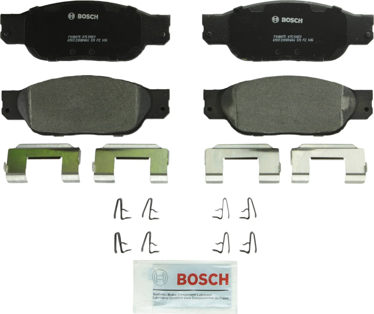 BOSCH Brake Pad BP933