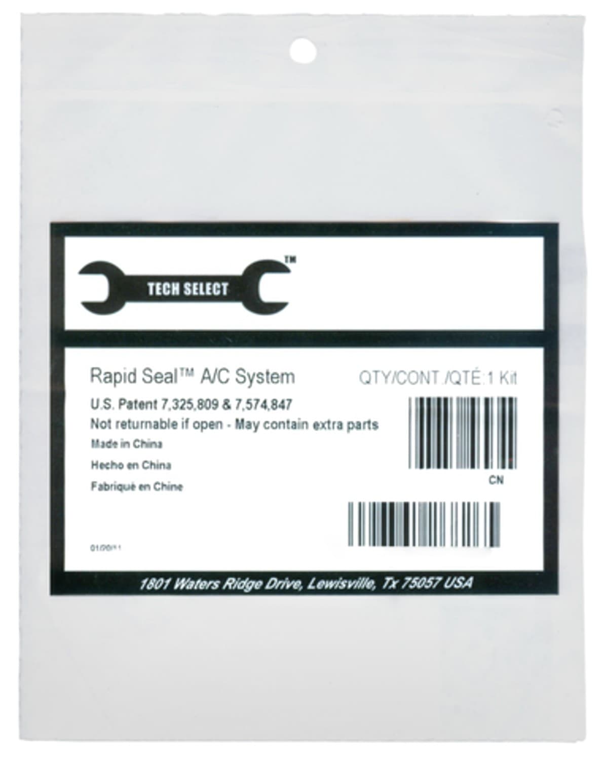 FOUR SEASONS A/C System Valve Core and Cap Kit 26782