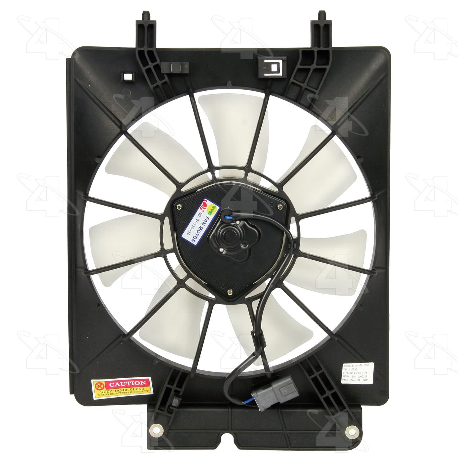 FOUR SEASONS A/C Condenser Fan Assembly 75390