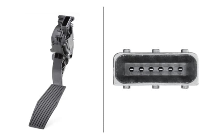 HELLA Accelerator Pedal Position Sensor 009765701