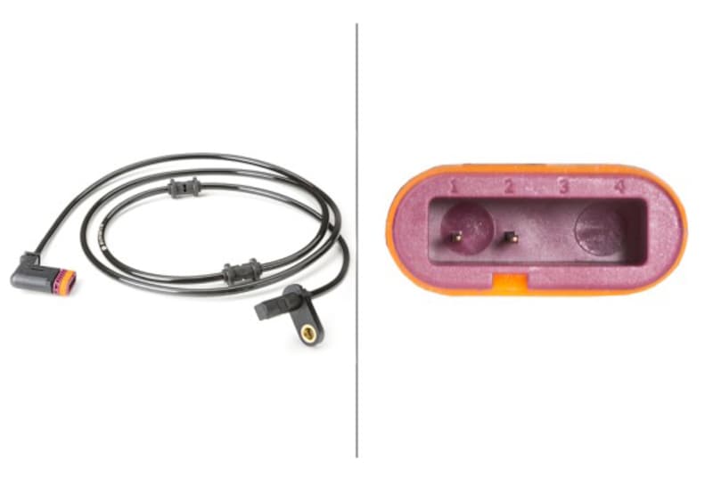 HELLA ABS Wheel Speed Sensor 010039731