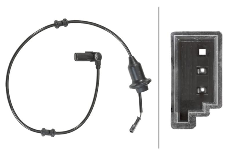 HELLA ABS Wheel Speed Sensor 010039831