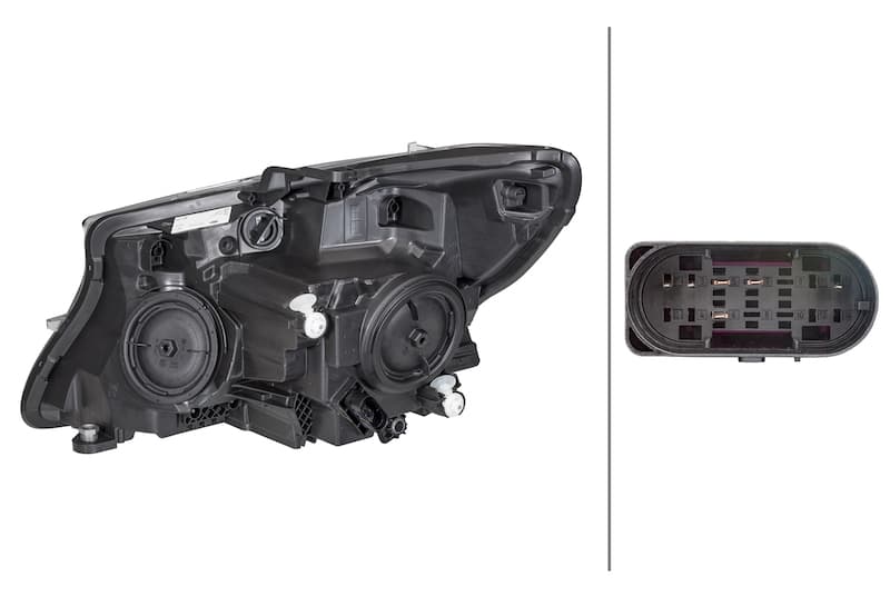 HELLA Headlamp Assembly 011284861
