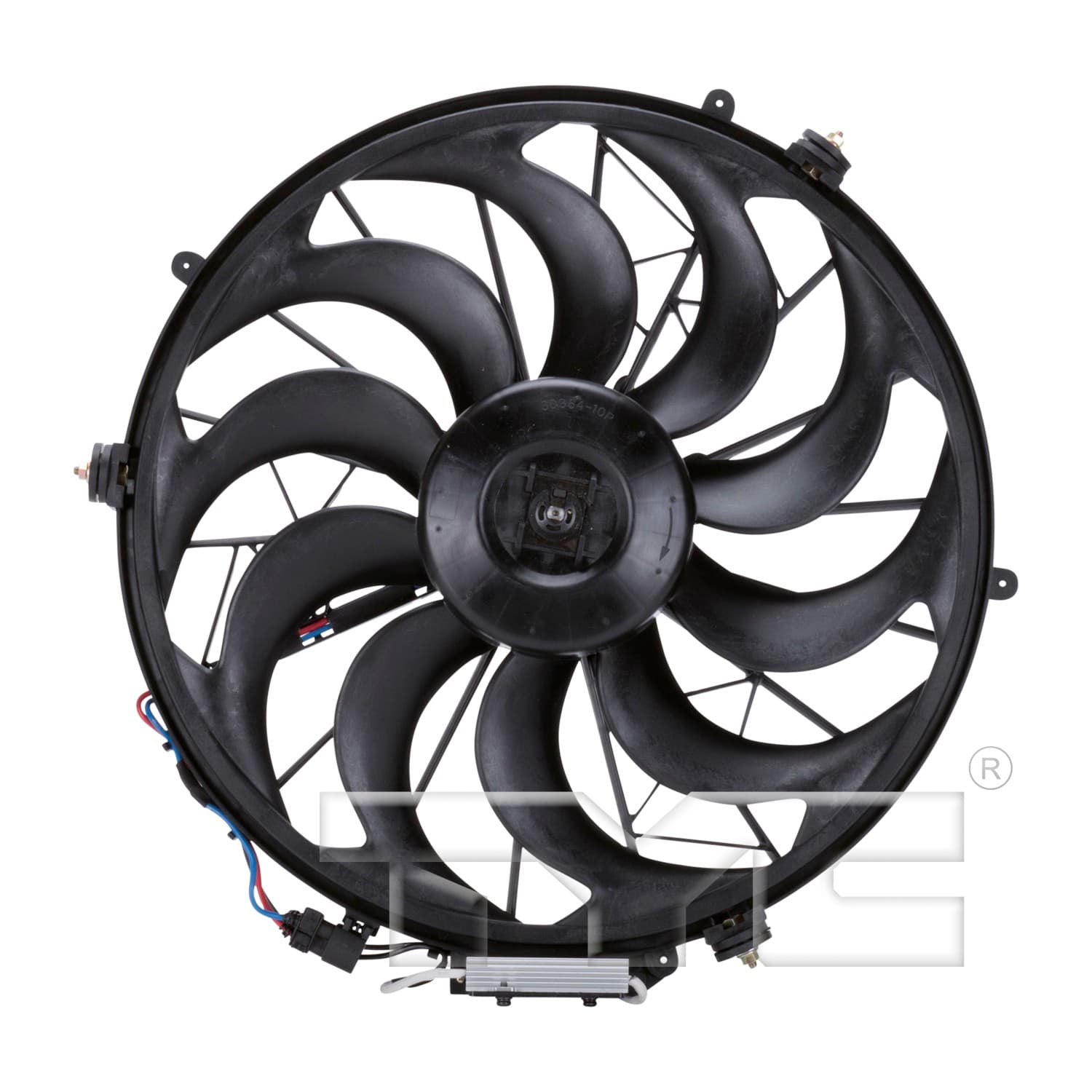 TYC A/C Condenser Fan Assembly 611230